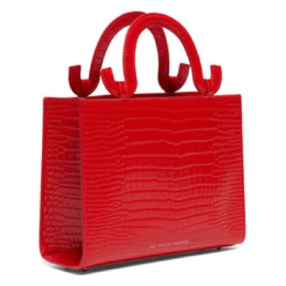NWOT Les Petits Joueurs Mini Linda Croc Bag